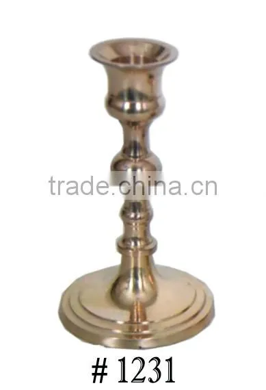Tall Metal Candle Holder