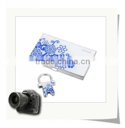 Stylish promotion metal Card holder