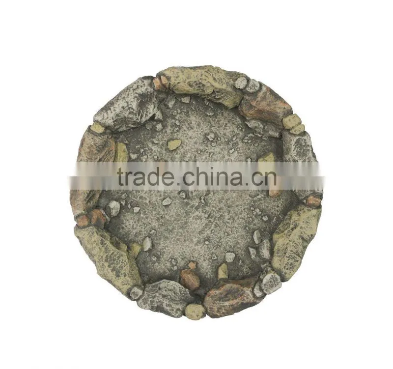 Landscaping rocky shape Birdbath/ Bird feeder