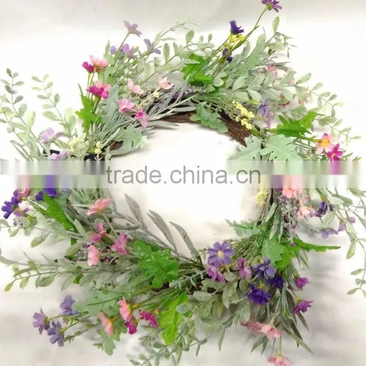 import china products silk flowers peach color for home decoration
