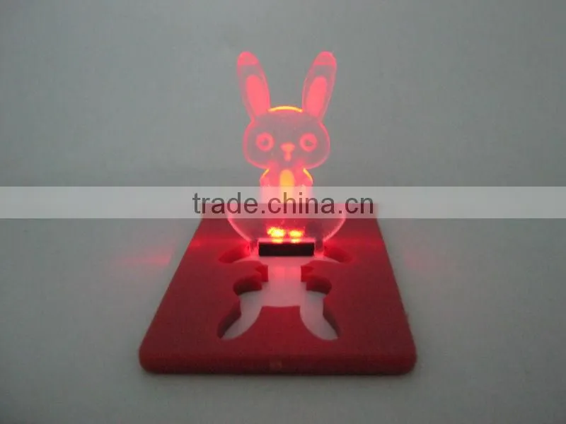 hot selling folding led card light