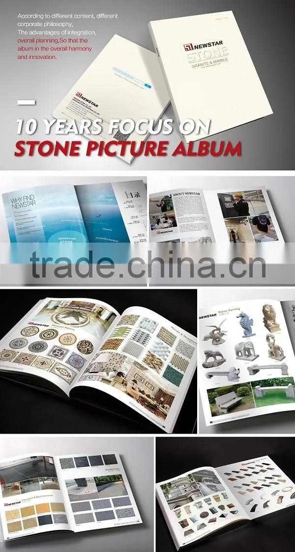 NewStar marble catalogue brochure design book printing china