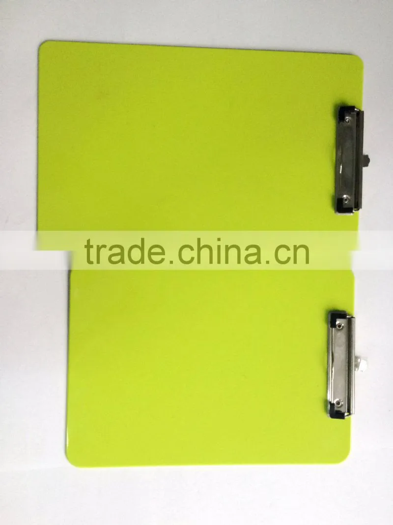 Green FC PS materials clipboard for school