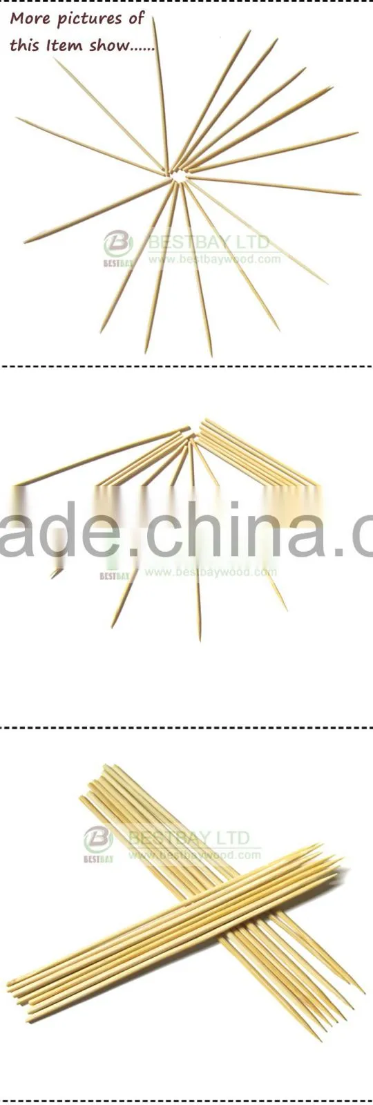 bamboo skewer Use For BBQ Bamboo Skewer 35cm