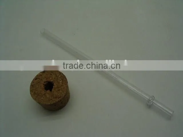 30X20X34mm Oak Bark Cork & PET Straw and PVC Box with Card Sticker on selling