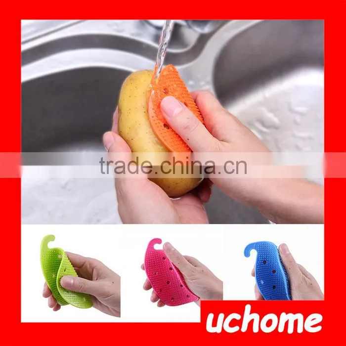 UCHOME Multi-functional Fruit Vegetable Tools Easy Cleaning Brush For Potato Kitchen Home Gadgets