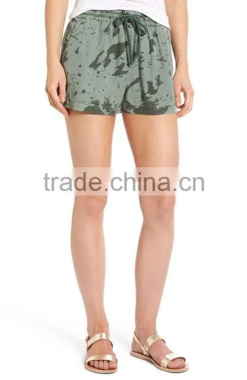 MGOO Factory Supplied Latest Design Women Shorts Custom Print Joggers Gym Wear Sporty Laid-back Pants