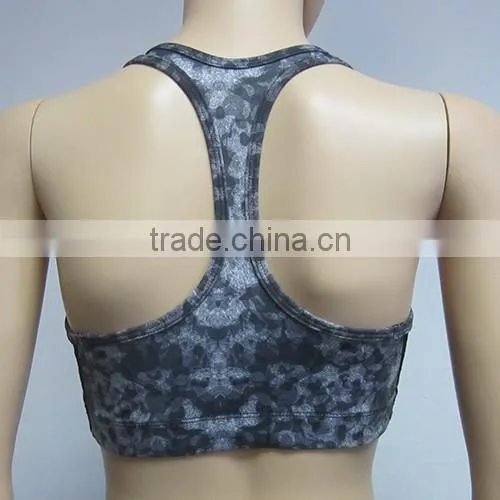 2016 Wholesale Cheap Women Tiger Sports Tube Bra Clothing Yoga Sexy Bra in Fitness