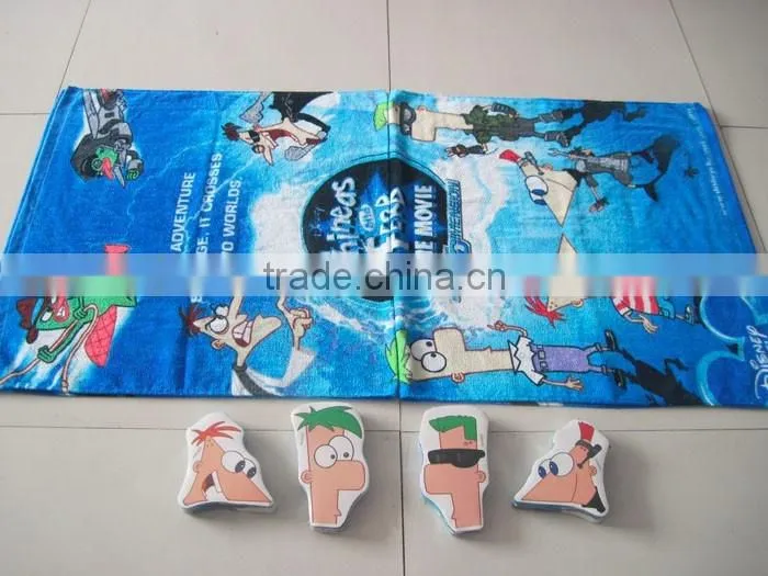 Custom magic compressed towel