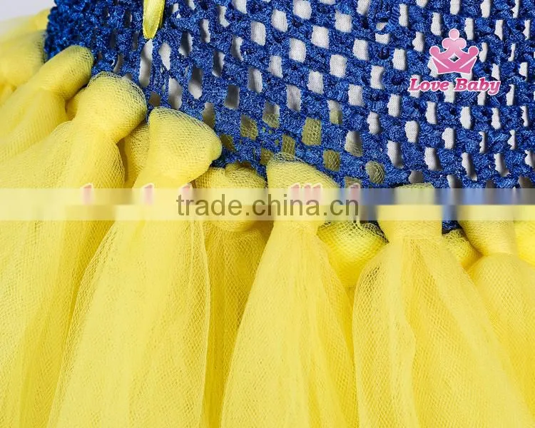 Lovebaby Kids Crochet Top Tutu Lined Tulle Children Dress LBLSX-FD4055A