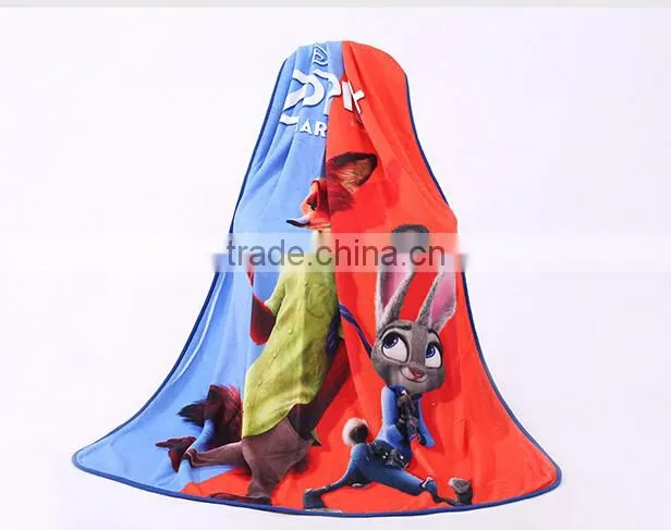 Custom digital print muslin blanket quilt set for baby and kids