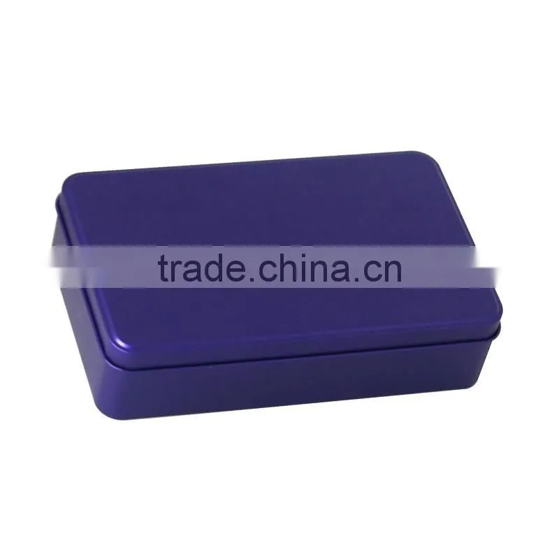 factory custom printed decorative rectangle tin box