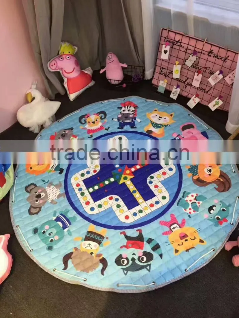 portable playmat and toy storage bag