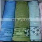 PLUSH EDGE EMBRAIDERY TOWEL