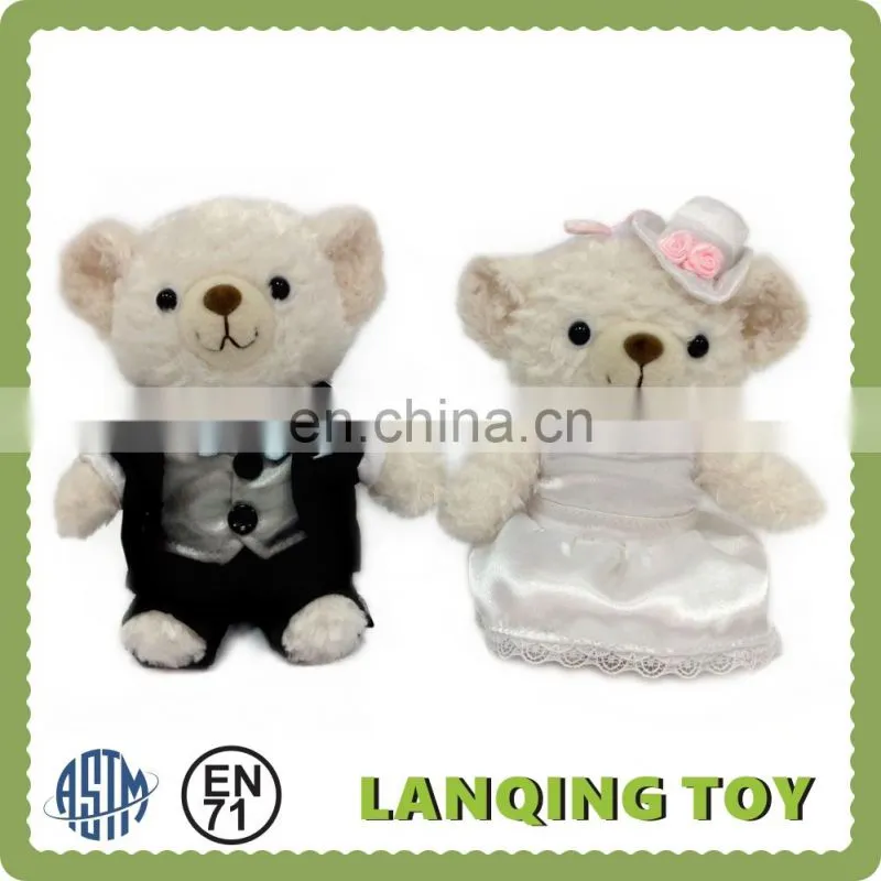 Red Heart Teddy Bear Souvenirs Wholesale Wedding Thank You Gifts For Guests