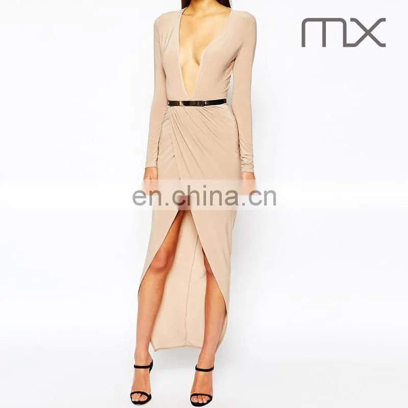 Latest design adult lady girls party dress tall tube women sexy maxi dress sexy short front long back wedding dress