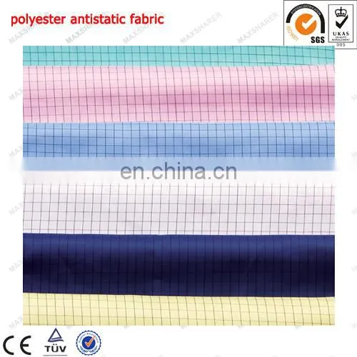 12 years supplier Maxsharer manufacture esd antistatic short sleeve work shirt