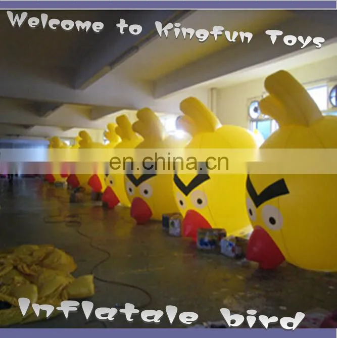 Colored LED inflatble helium balloon
