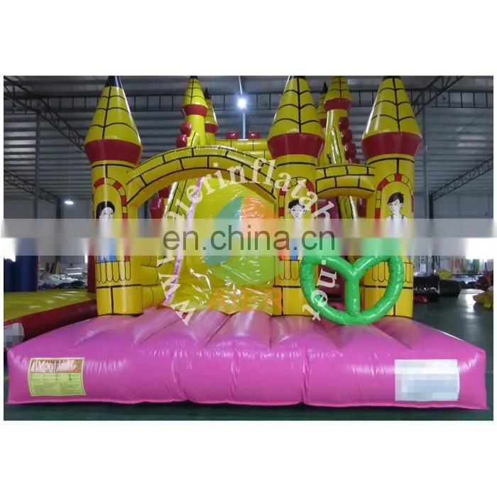 Pink Inflatable Slide