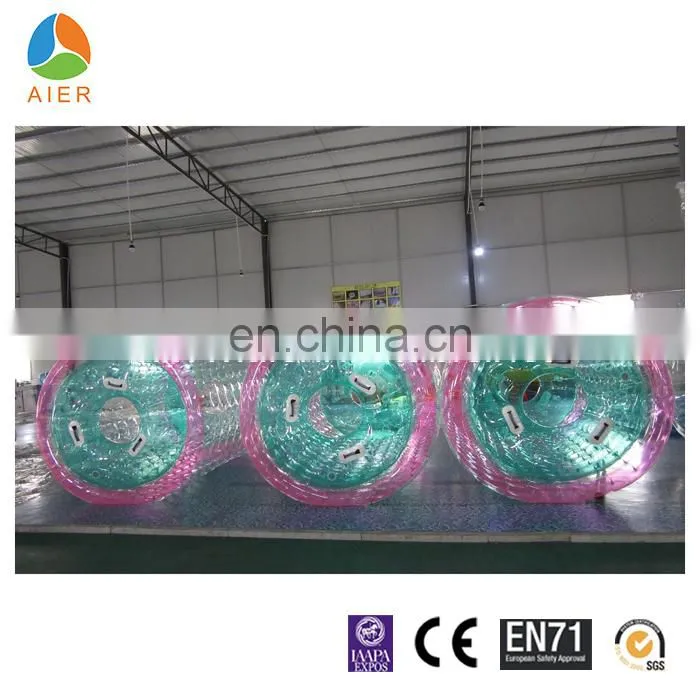 Transparent PVC inflatable water roller