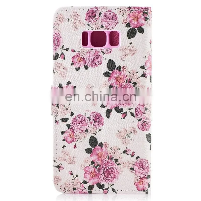 Wallet style phone case,PU Leather + Soft TPU case ,with Card Holder case for Samsung Galaxy S8 / G9500