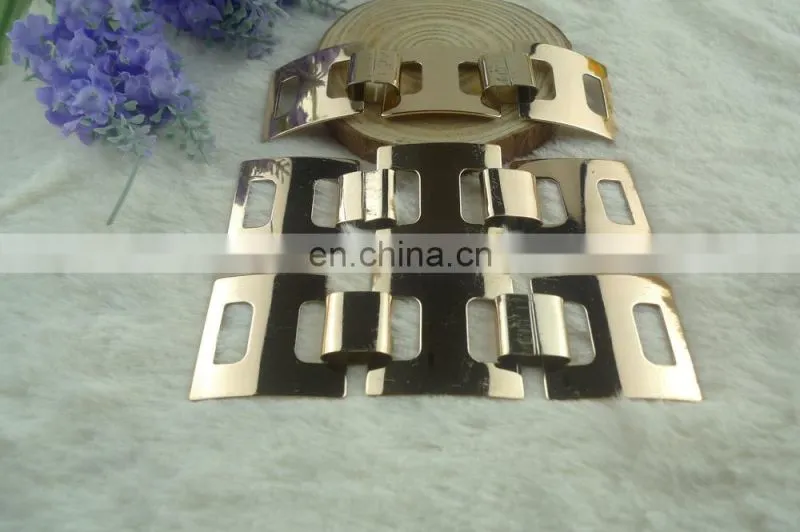 2015 gold color garment accessories metal trimming for dress/for bags