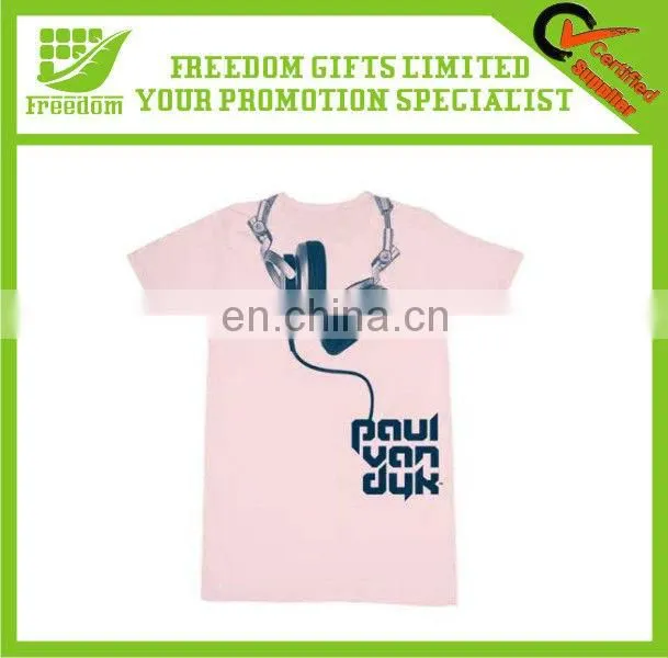 Comfortable White Cotton Spandex T-shirts