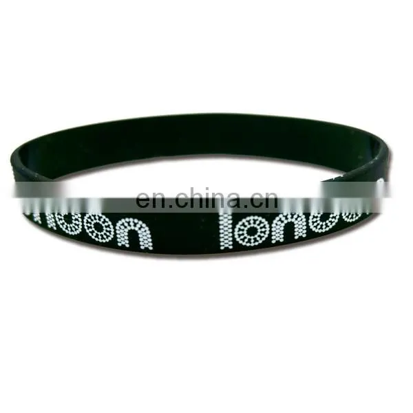 Silicone wristband bracelet