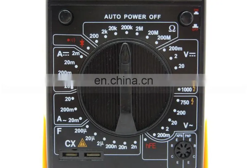 Handheld LCD Display Digital Multimeter Electrical AC /DC Voltmeter
