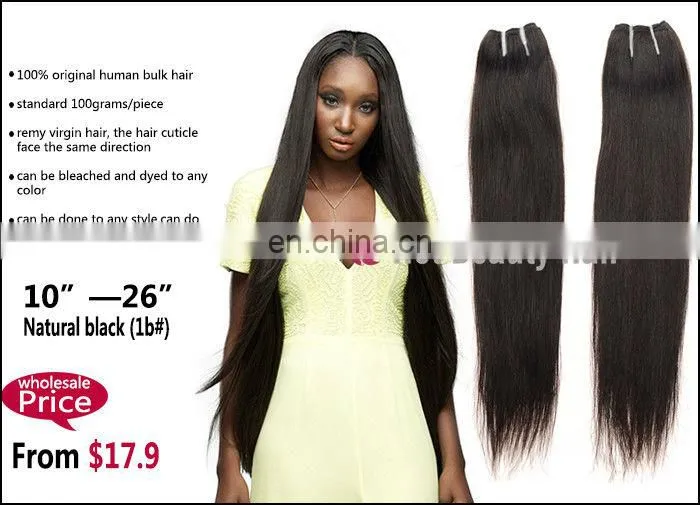 Durable Wavy Indian Temple Hair Weave