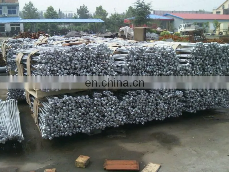 forged galvanized earth anchor