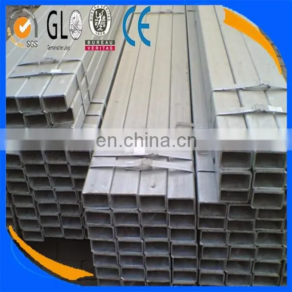 s235jr galvanized rectangular steel tube