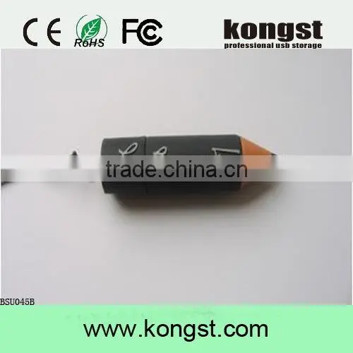 Fashion high speed wooden pen shape USB 2.0/3.0 Flash Stick