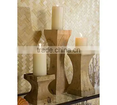Unique Pillar Candle Holder