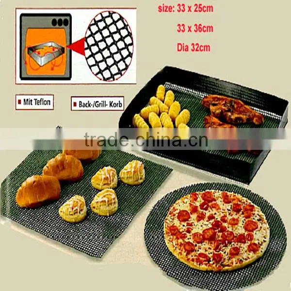 Non stick kitchen aid bbq cooking mat with FDA Certified made in China