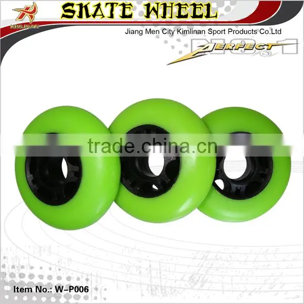 Good quality durable roller wheels suitable for RS608 bearings for inline skate or speed skate