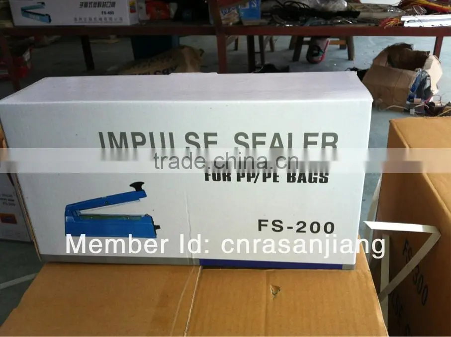 FS-100 Impulse Sealer ( hand impulse sealer,hand impulse sealing machine )