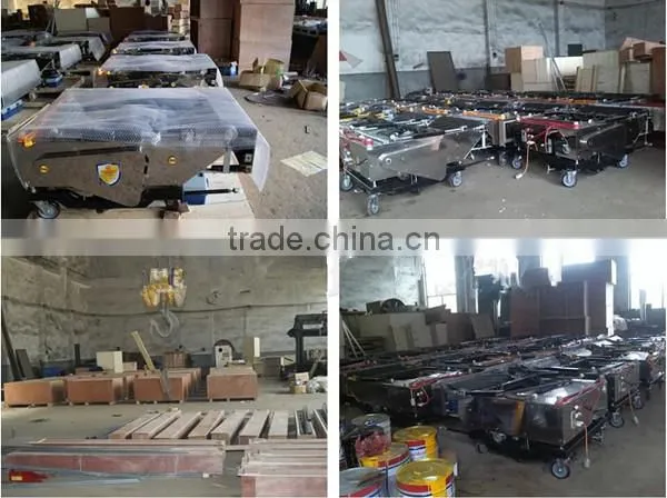Automatic Wall Plastering Machine Wipe wall machine