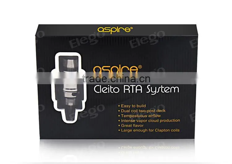 Wholesale Price Cleito RTA System with Dual coil, Cleito RTA in stock