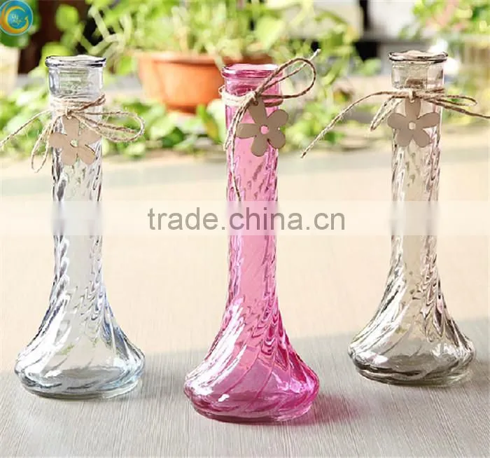 hanging rope martini glass vase for centerpiece
