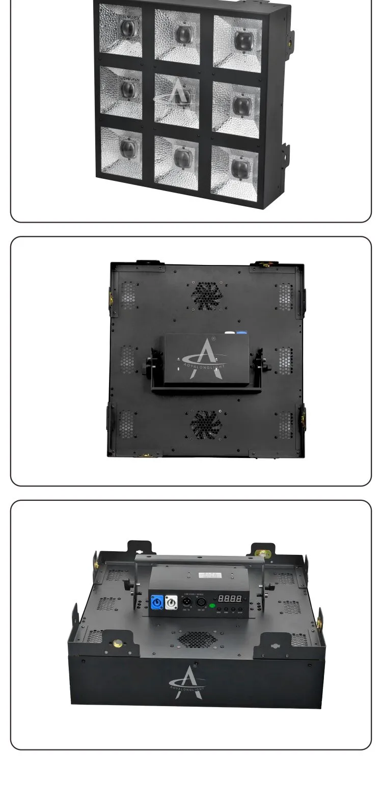 JZ940L 3x3 Matrix Light 9x40W Full Color 4in1 RGB LED Stage Effect Light