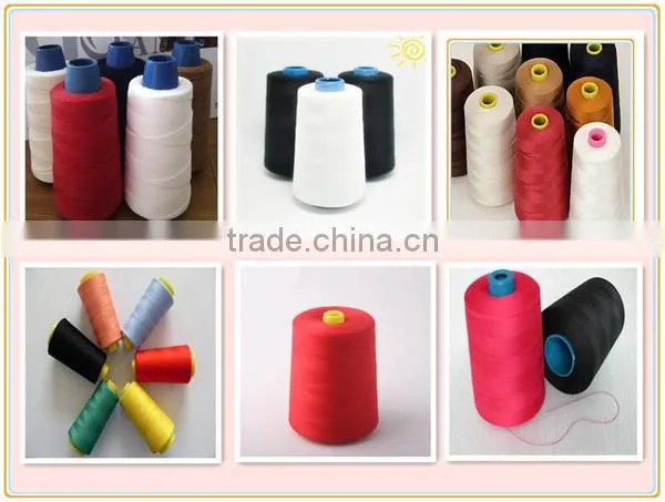 new product Polyester twisted yarn fabric dyed yarn for polyester sewing thread on china market