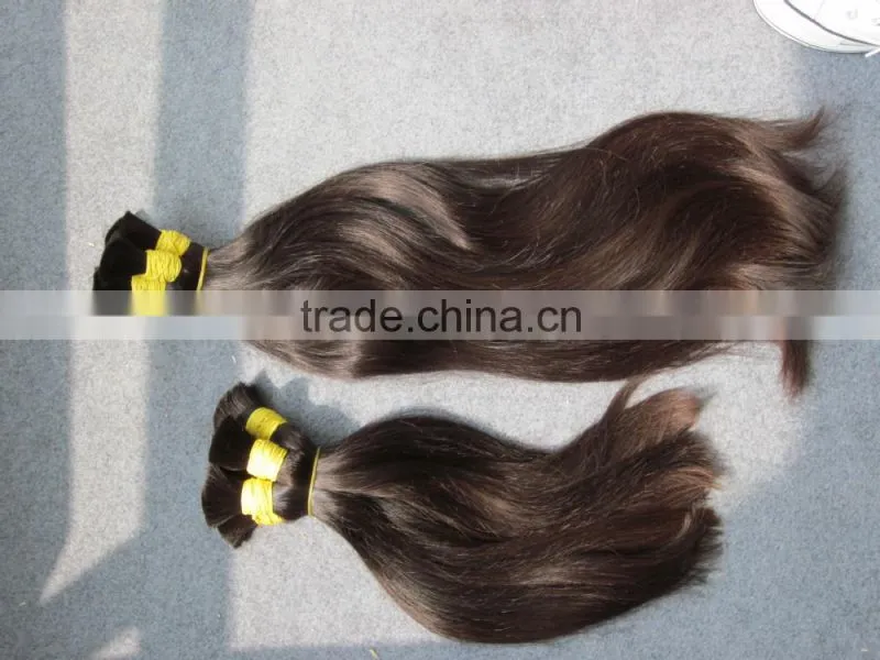 100%brazilian cheap virgin human virgin hair bulk
