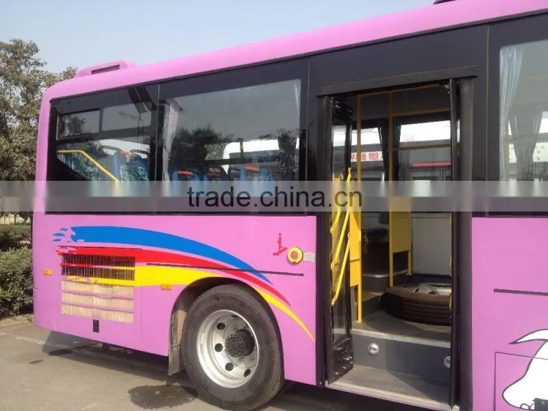 35-38seats 8.6meters length Rear engine bus passenger door before the front Axle