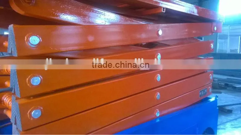 Hydraulic lift platform hydraulic Hand Operated scissor lift table