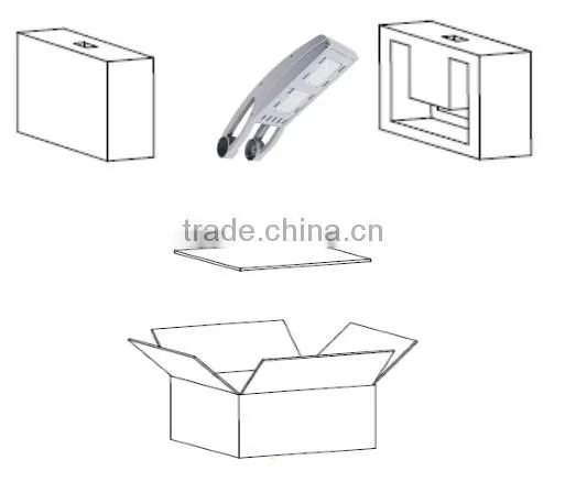 Best selling outdoor lighting fixture round led street light