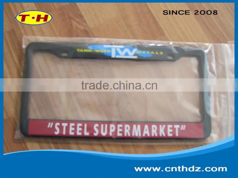 Various plastic parts license plate frame processing price concessions quality assurance