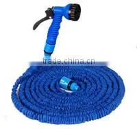 25FT Expanding Garden Car Wash Water Hose Pipe W/Spray Nozzle
