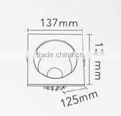 AVT Factory 5-30W LED down lights 80-100lm square shape 95x95x90mm 2700k 4000k 6500k