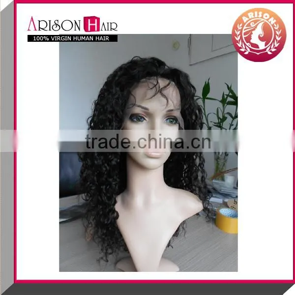 popular hair wig in west country virgin european hair wig